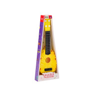 Ukulele För Barn Mini Gitarr 4 Strängar Ananas Tema Gitarr Gul