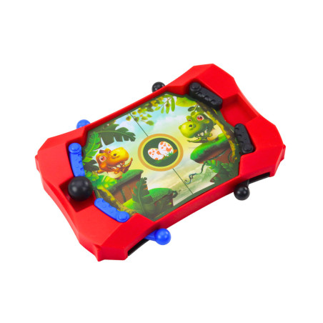 Skicklighetsspel Mini Dinosaurieboll Röd