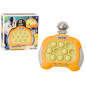 Sensorisk spelkonsol Pop-It Lights Astronaut Ljud Gul