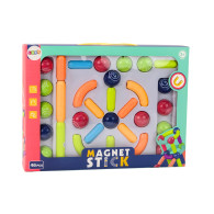 Magnetisk konstruktionsset 46 delar färgglada