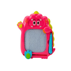 Ritbokspel 2-i-1 med rosa dinosaurie