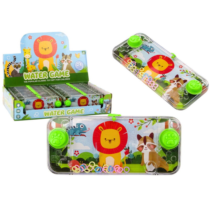 Spelvattenspel Konsol Grön Lejonkontroll Hjul