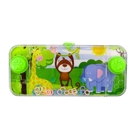 Spelvattenkonsol Skicklighet Grön Apa Giraff Safari Hjulspel