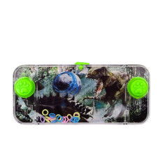 Vattenspel med skicklighet Dinosaurie Stegosaurus Konsolkontroll Grön