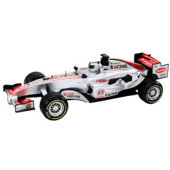 Radiostyrd RC 112 Silver Racingbil Ljus Ljud