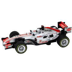 Racerbil Sportbil Med Drift 19 Silver Ljud