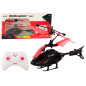 Fjärrstyrd helikopter med gyro RC Röd