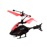 Fjärrstyrd helikopter med gyro RC Röd