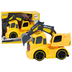 Bilgrävare Justerbar skopa Drivljus Ljud Gul