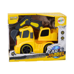 Bilgrävare Justerbar skopa Drivljus Ljud Gul