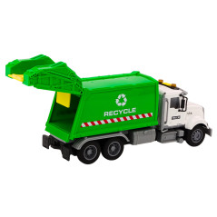 Sophämtare Papperskorgar Ljus Ljud Drift Vit-grön