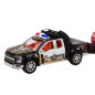 Polisbil Pickup Offroad Släpvagn Polisbogseringstrailer