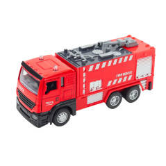 Garage Bas Brandstation Brandbil 132 Kortvågsradio Ljus Ljud