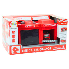 Garage Bas Brandstation Brandbil 132 Kortvågsradio Ljus Ljud