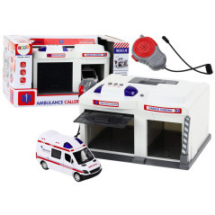 Basen för Räddningstjänster Ambulans Ljus Ljud