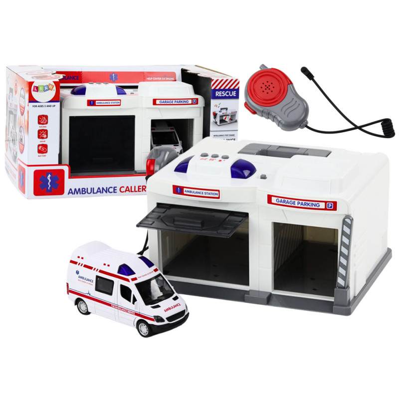 Basen för Räddningstjänster Ambulans Ljus Ljud