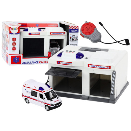 Basen för Räddningstjänster Ambulans Ljus Ljud