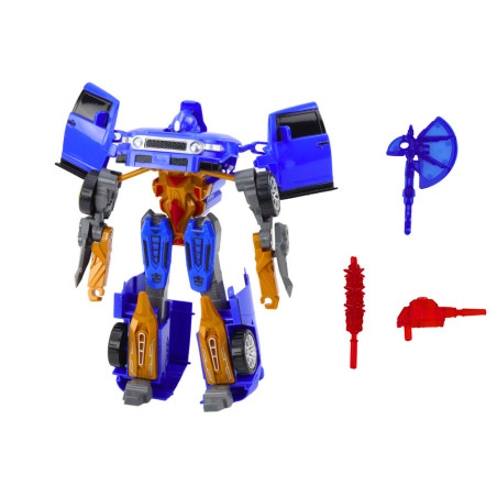 Robotbil 2-i-1 Transformeringstillbehör Vapen Blå