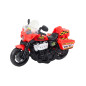 Polisens motorcykel 110 Ljus Ljud Vit Röd
