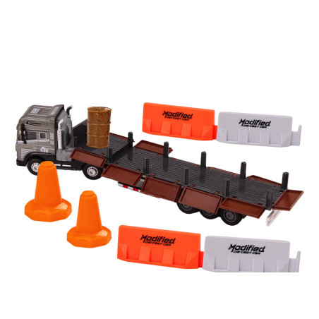 Lastbil med släpvagn 124 TIR Lastbilstillbehör Ljud Ljus