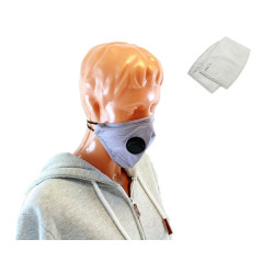 AG303F Tygmask pm 2.5 med ventil