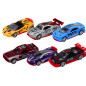 Set av Bilar 164 Sportiga Metallfordon Mix 6 st.