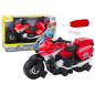 Motorcykel För Nödsituationer DIY Ljus Ljud Rött
