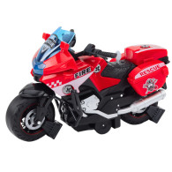Motorcykel För Nödsituationer DIY Ljus Ljud Rött