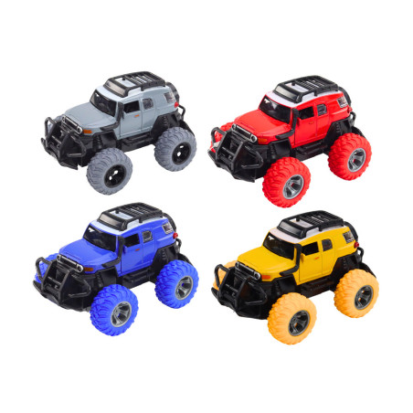 Terrängbil 132 Metall Gummihjul Ljus Ljud Drift