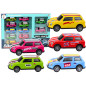 Set med Färgglada Drivna Bilar och Lastbilar 12 stycken