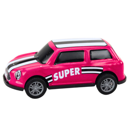 Set med Färgglada Drivna Bilar och Lastbilar 12 stycken