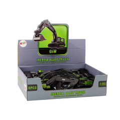 Bandgrävare med metallskopa 155 Svart-Grön