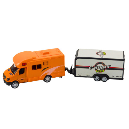 Terrängbil med Lodz eller husbil med metallisk drivning