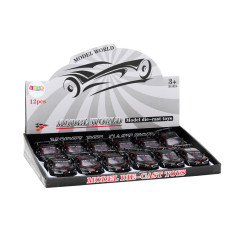 Bil Sport Bil 132 Figur Spoiler Metall Svart Ljud