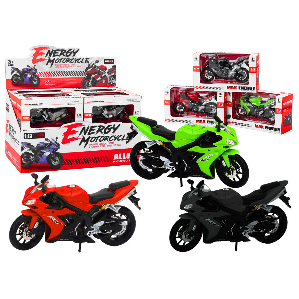 Motorcykel Motor Sport 112 samlarmodell Figur Racing Mix