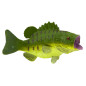 Figurin Fisk Abborre Vanlig Grön 11 cm Världens Djur