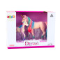 Samlarfigurer Enhörning med Lila Liten 2 Delar