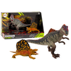 Dinosauriefigurer Dimetrodon Allosaurus Set 2 st | HandlaSmidigt.se