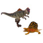 Dinosauriefigurer Dimetrodon Allosaurus Set 2 st