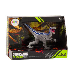 Dinosaurie samlarfigur Velocitaptor Grå 1 st | HandlaSmidigt.se