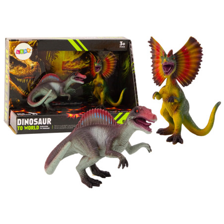 Dinosauriefigurer Spinosaurus Dilophosaurus Set 2 delar | HandlaSmidigt.se