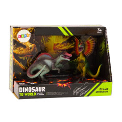 Dinosauriefigurer Spinosaurus Dilophosaurus Set 2 delar | HandlaSmidigt.se