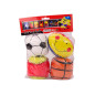 Mjuka bollsporter basketboll rugby fotboll baseball set 4 delar.