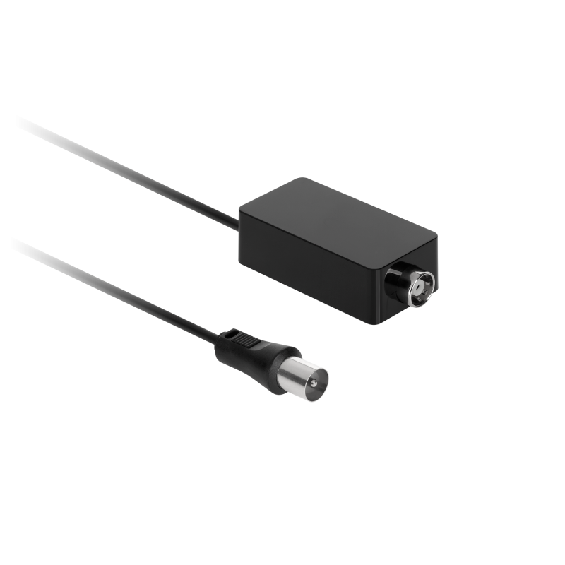 Förstärkare och strömförsörjning för riktantenn för TV från Cabletech.