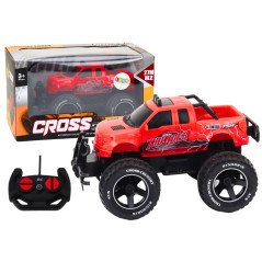 Bil RC Offroad Fjärrstyrd Bil 1:18 Röd