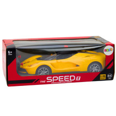RC 116 Fjärrstyrd Sportbil Gul Bil