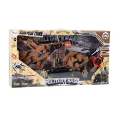 Militär militär tank jet soldater ljud ljus