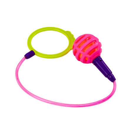 Hopprep Skipper Hula Hop På Fot Rosa LED-lampor