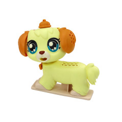 Kreativt set Lera Hund i Veterinärtransportören