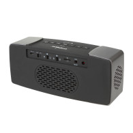 Radiowecker Bluetooth GreenBlue, FM, aux-in, 6W, temperatur, alarm, klocka, batteri 2200mAh, GB200